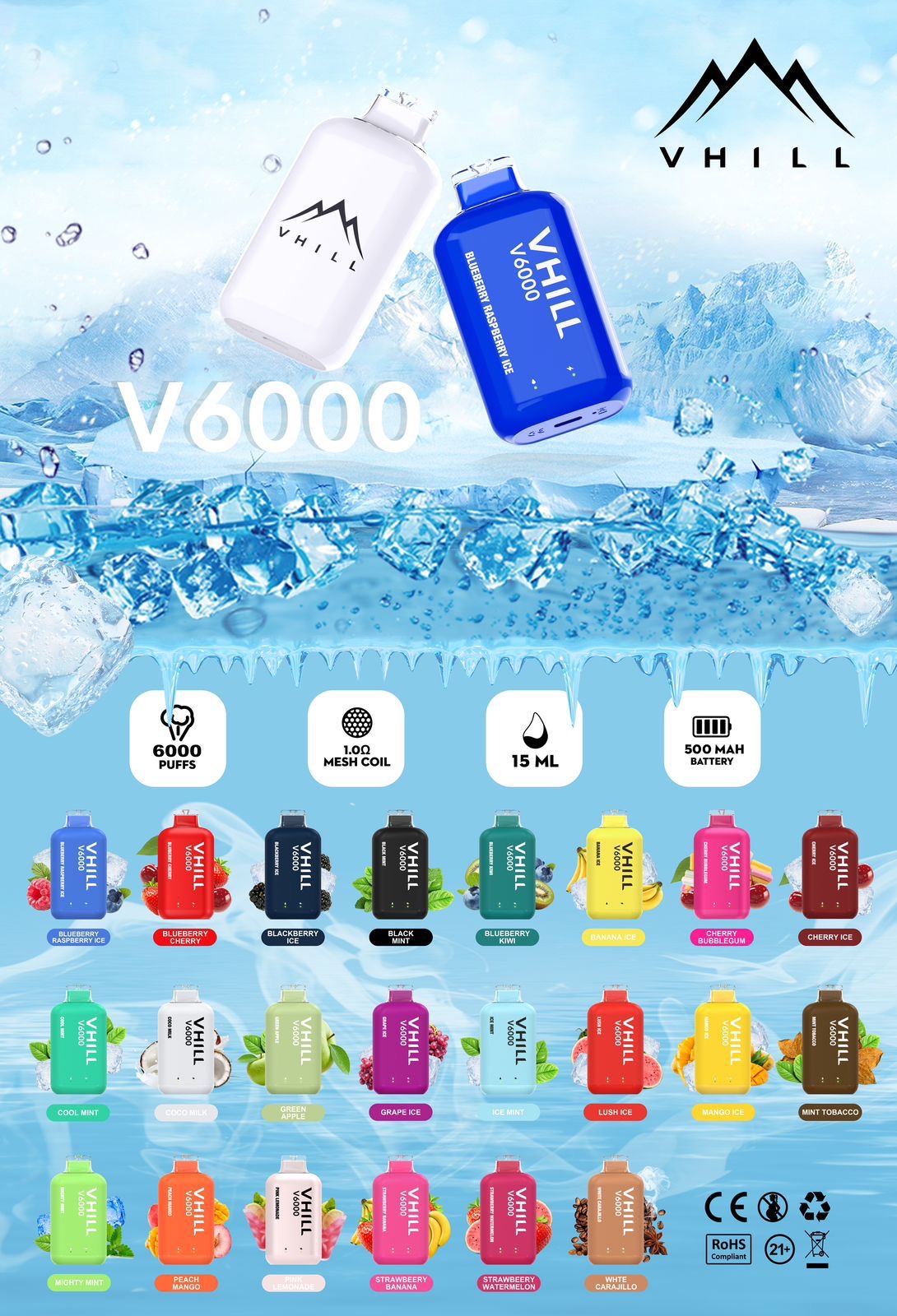 VHILL V6000