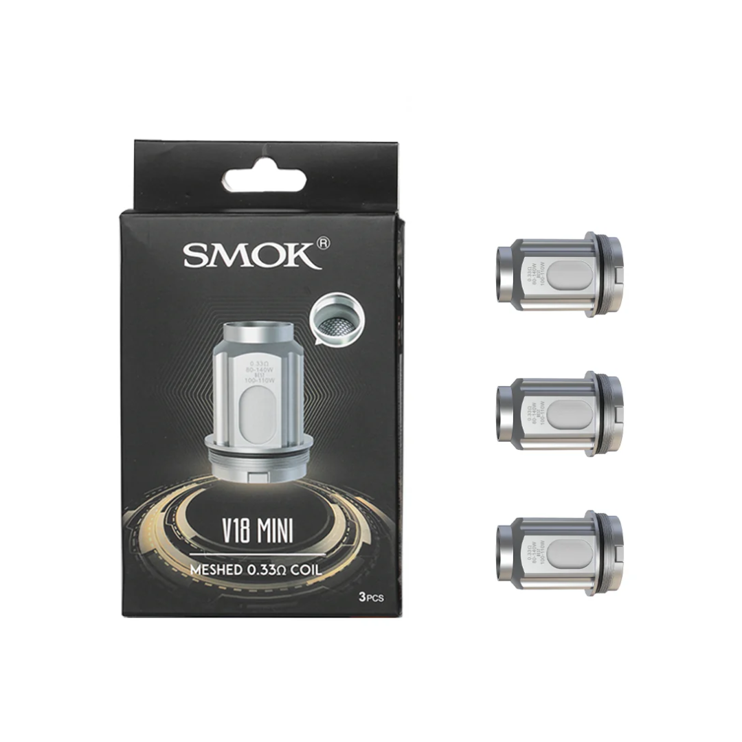 V18 MINI MESHED COILS 0.33 OHMS