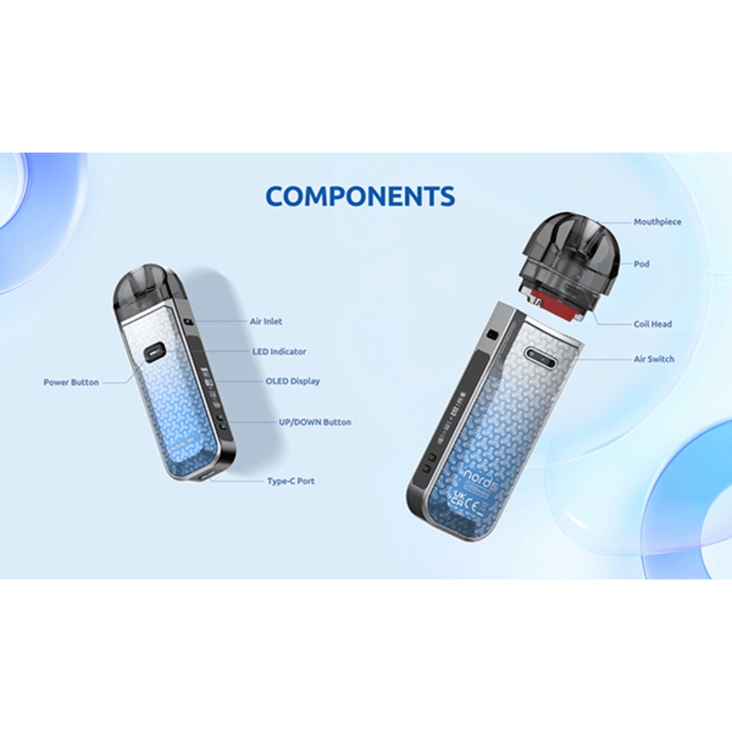 NORD 5 (80W) KIT - FLUID BLACK GREY