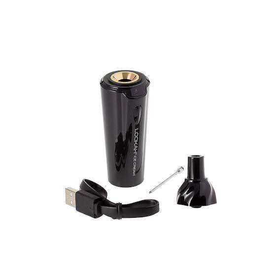 ICE CREAM DRY HERB VAPORIZER - BLACK