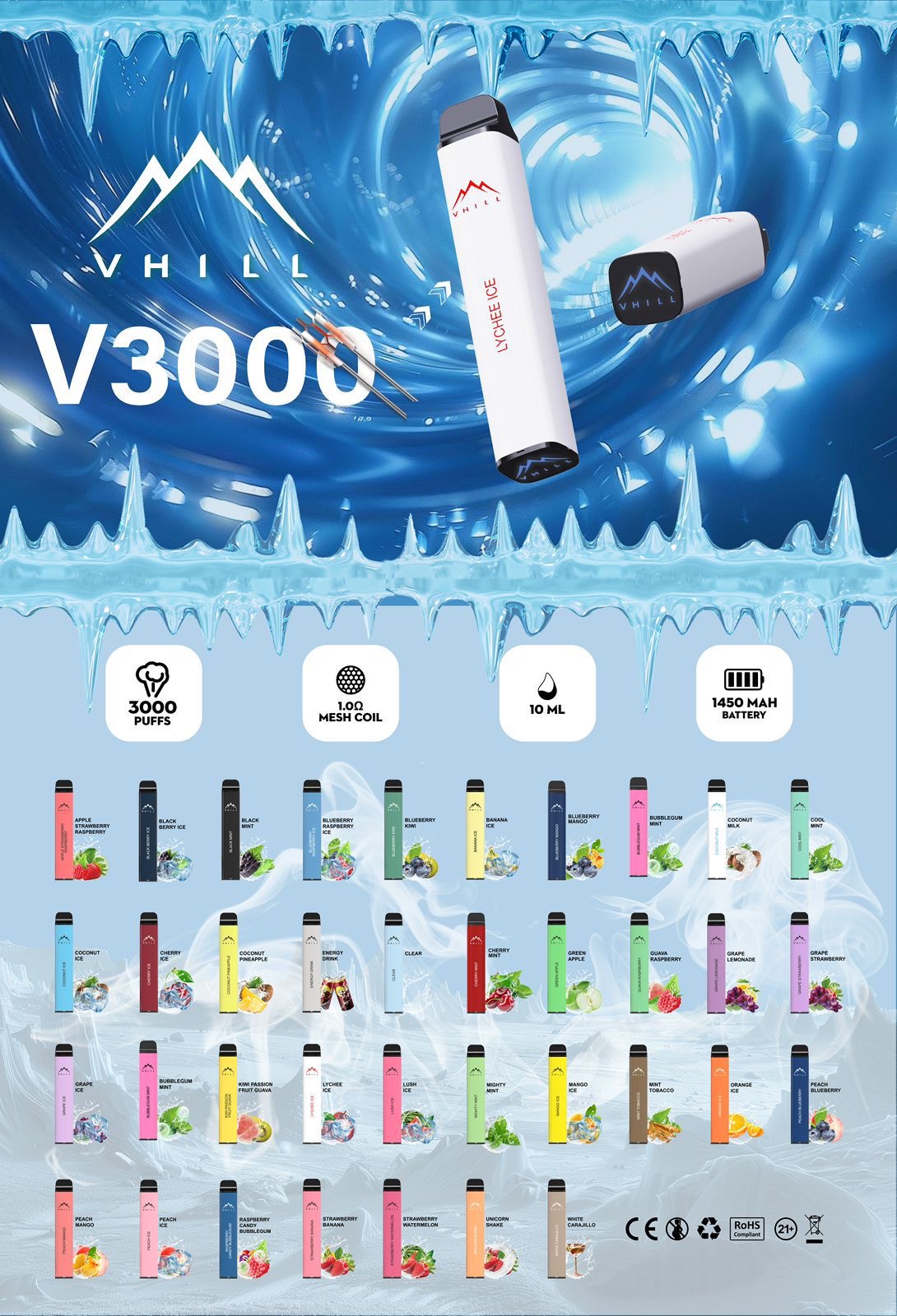 VHILL V3000