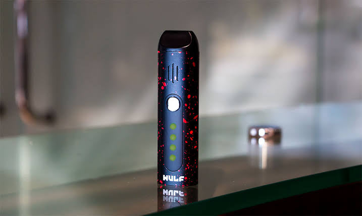WULF FLORA DRY HERB VAPORIZER - BLACK GREEN