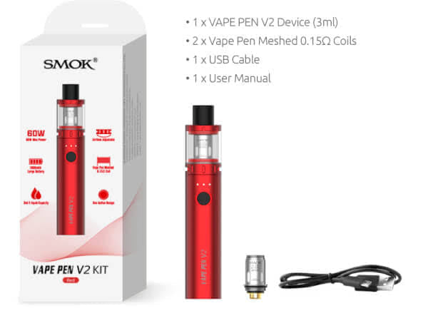 VAPE PEN V2 - GUN METAL - Ri•Co VapeStore