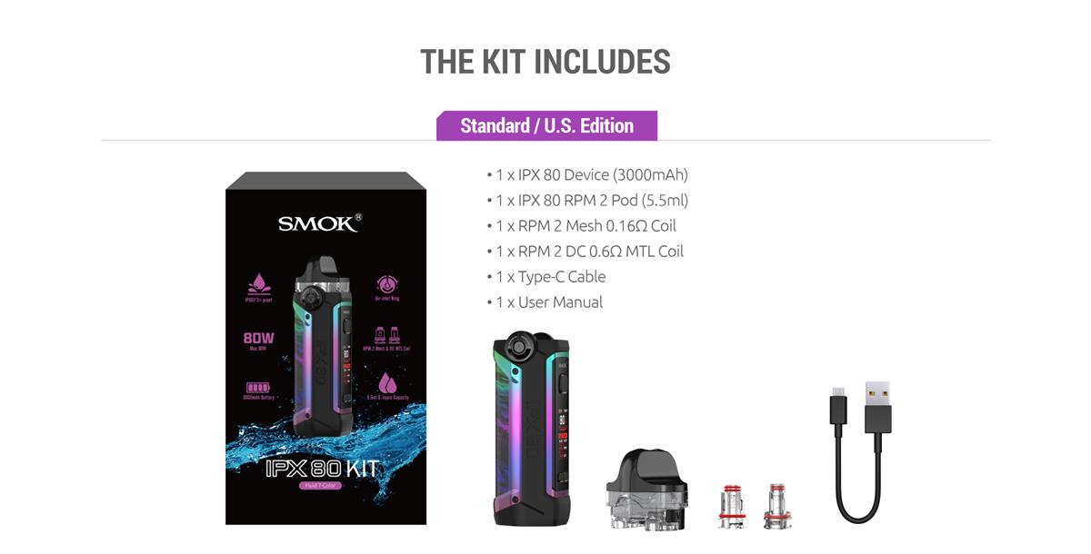 IPX 80 KIT - BROWN - Ri•Co VapeStore