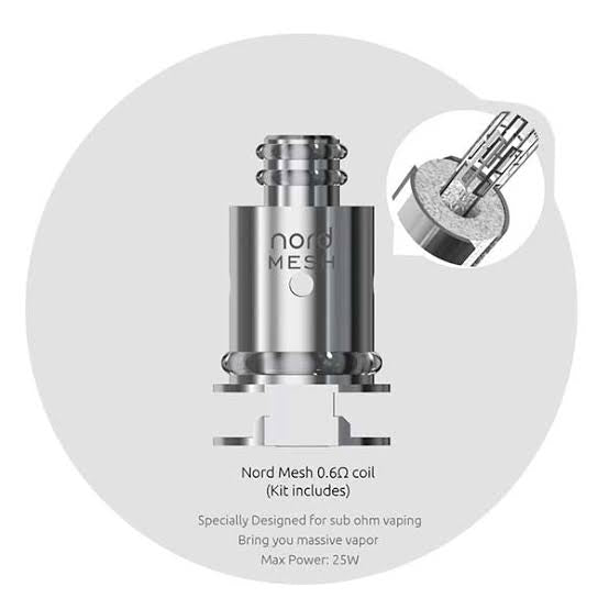 NORD MESH 0.6 OHMS COIL - Ri•Co VapeStore