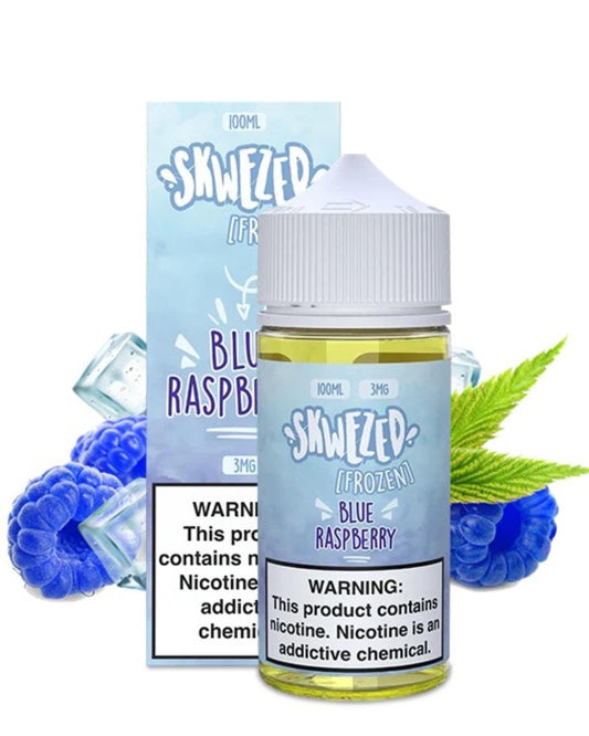 FROZEN BLUE RASPBERRY - 100 ML 3MG