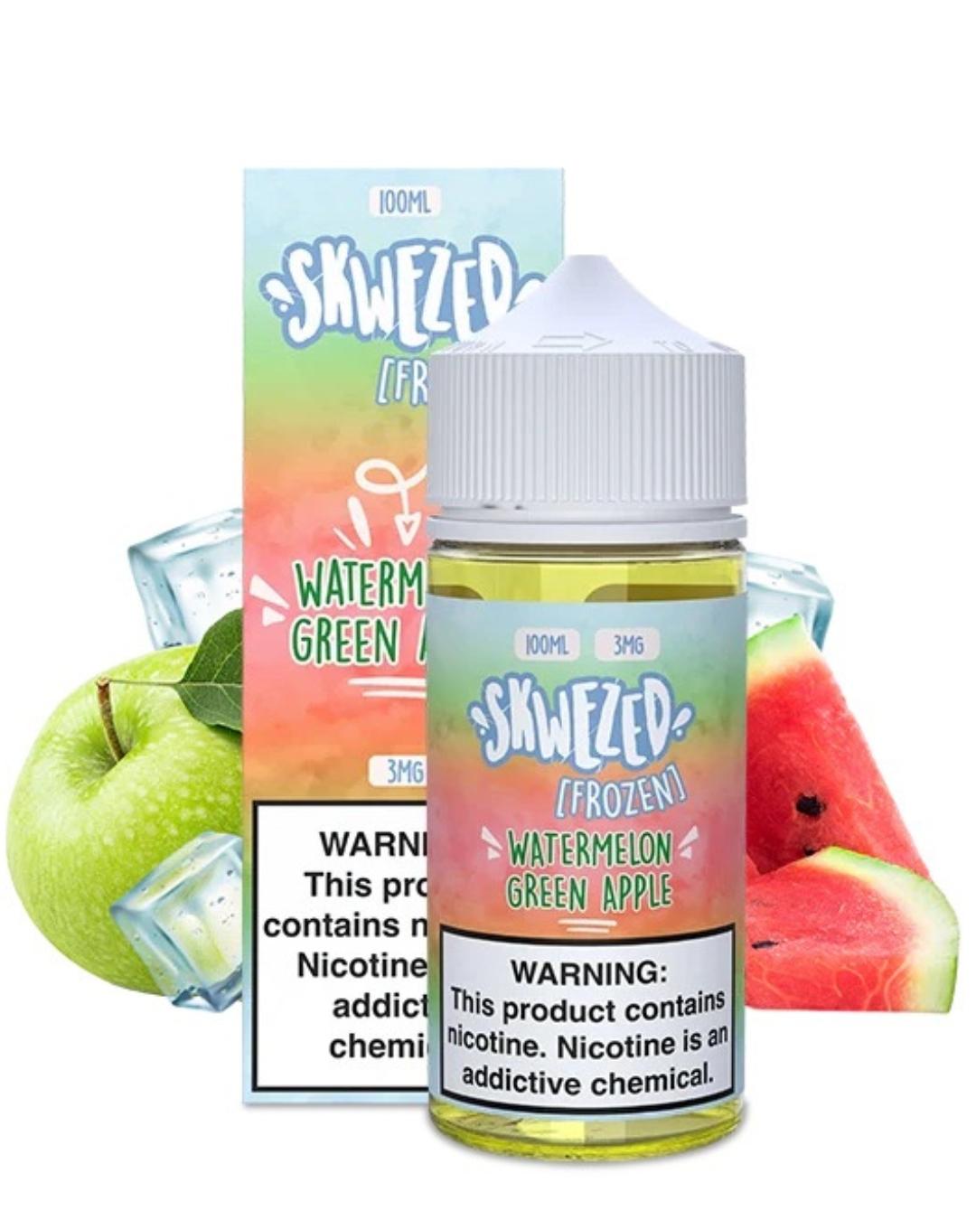 FROZEN WATERMELON GREEN APPLE - 100 ML 3 MG