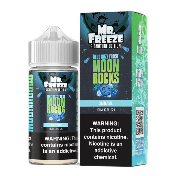 MOON ROCKS BLUE RAZZ FROST - 100ML 3MG