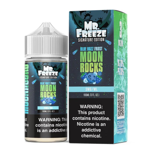 MOON ROCKS BLUE RAZZ FROST - 100ML 3MG