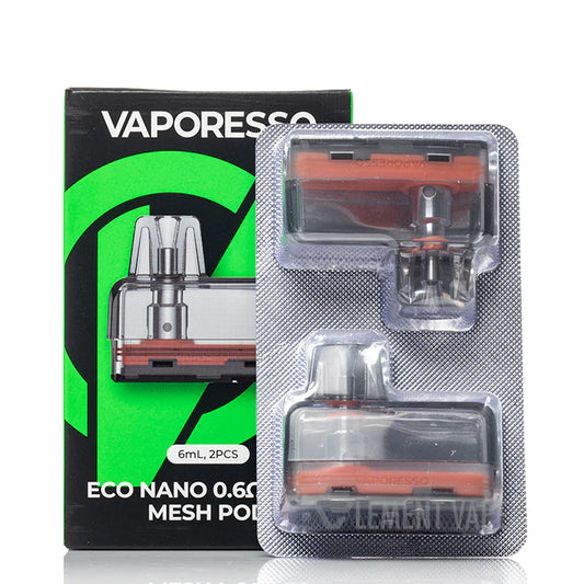 ECO NANO 0.6 OHMS POD (2 Piezas)