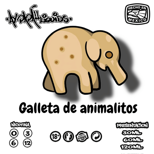 GALLETA DE ANIMALITOS - 30 ML