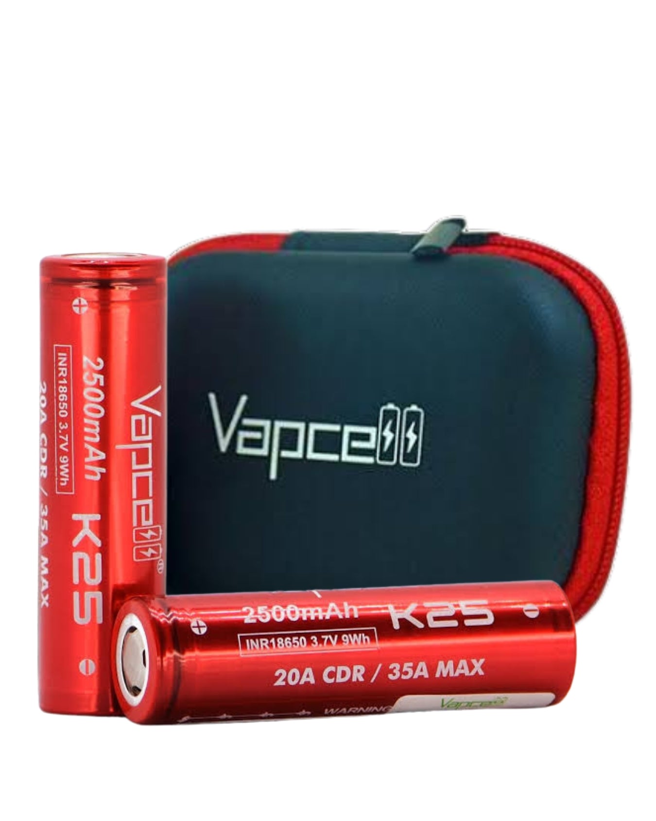 2 BATERIAS 18650 VAPCELL CON ESTUCHE