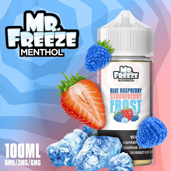 BLUE RASPBERRY STRAWBERRY  FROST - 100ML 3MG