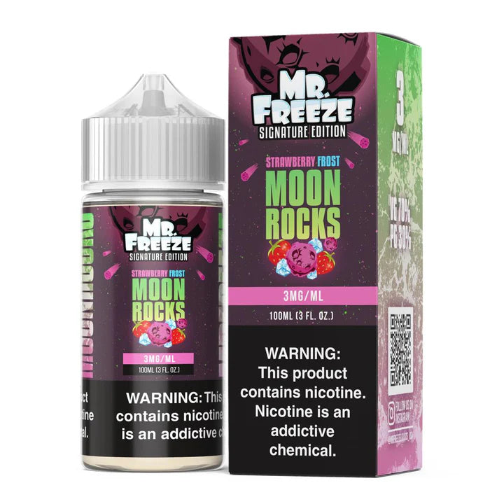 MOON ROCKS STRAWBERRY FROST - 100ML 3MG