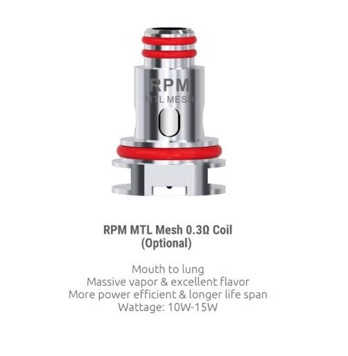 RPM COIL MTL MESH 0.3 OHMS