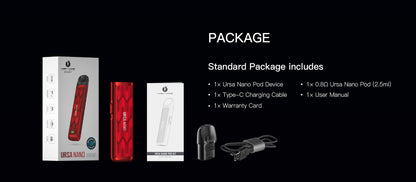 URSA NANO POD KIT - WAVE CYAN - Ri•Co VapeStore